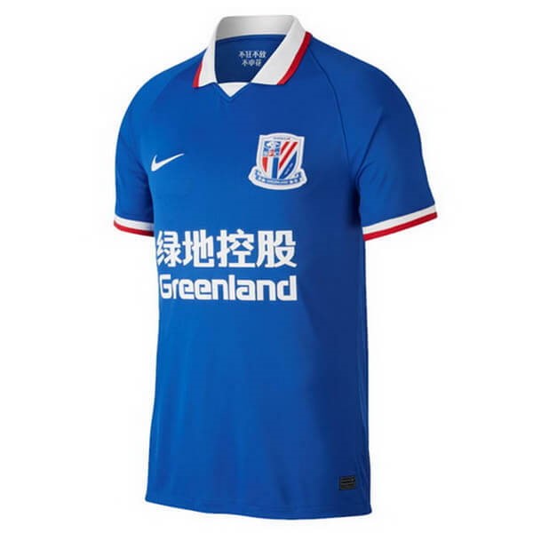 Thailand Trikot ShenHua Heim 2020-21 Blau Fussballtrikots Günstig